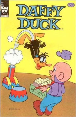 Daffy Duck issue 139-B White Logo