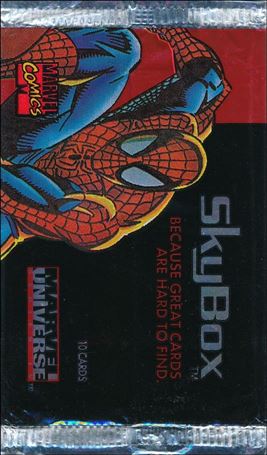 Marvel Universe: Series 4 card 2-D Sealed Pack - Spider-Man