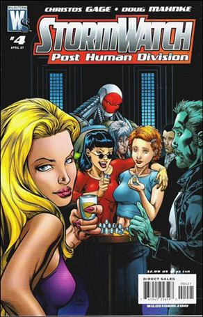 StormWatch: P.H.D. issue 4-B Tom Raney 1:10 Cover