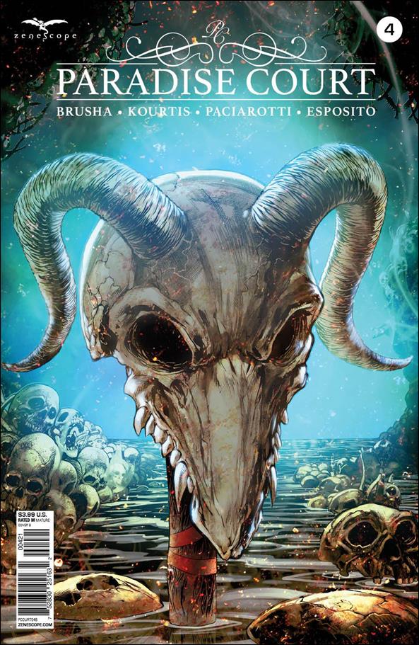 Paradise Court issue 4-B Igor Vitorino Cover