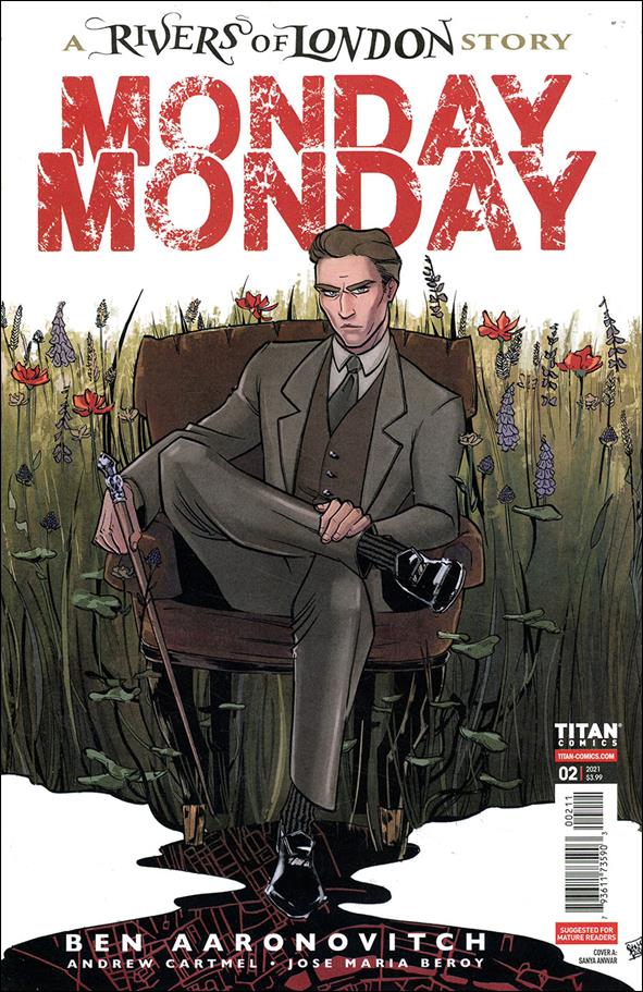 Monday Monday: A Rivers of London Story issue 2 Sanya Anwar Cover