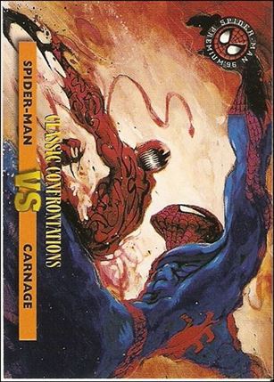 Spider-Man Premium: Eternal Evil (Base Set) card 42 Spider-Man vs Carnage