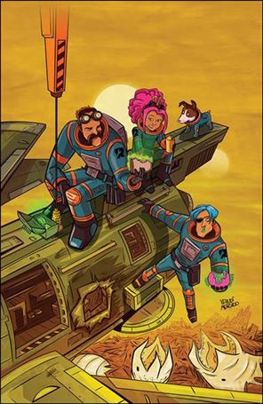 Rocket Salvage issue 1-B Yehudi Mercado 1:10 Virgin Cover
