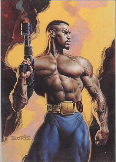 1996 Marvel Masterpieces: Series 5 (Double Impact Subset) card 1 of 6 Bishop / Beast