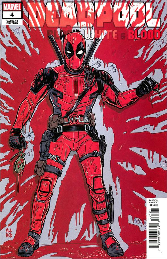 Deadpool: Black, White & Blood issue 4-B Michael Allred Cover