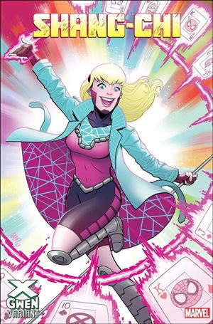 Shang-Chi (2021) issue 9-B Tony Fleecs X-Gwen Cover