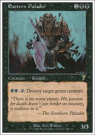 Magic the Gathering: 7th Edition (Base Set) card 132 Eastern Paladin