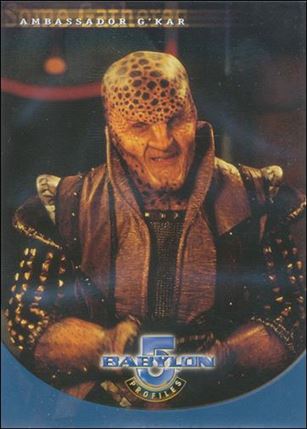 Babylon 5: Profiles (Base Set) card 6 Some Gathered: Ambassador G'Kar