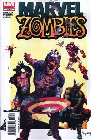 Marvel Zombies (2006) issue 2 Avengers (1963) #4 Cover