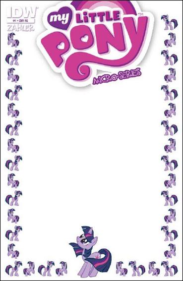 My Little Pony Micro-Series  issue 1-J Larry's and Jetpack Comics Blank Cover