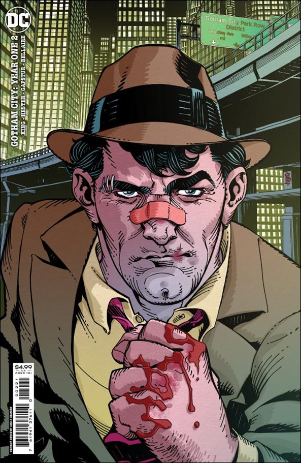 Gotham City: Year One issue 2-B Cully Hamner Cover