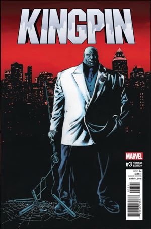 Kingpin (2017) issue 3-B Mike Perkins Cover