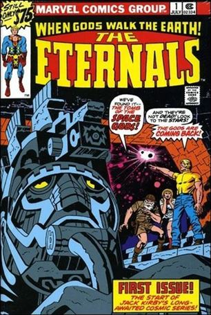Eternals Omnibus issue 1 Dust Jacket