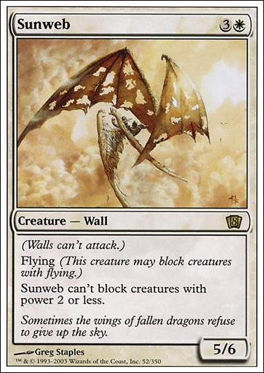 Magic the Gathering: 8th Edition (Base Set) card 52 Sunweb