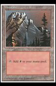 Magic the Gathering: 4th Edition (Base Set) card 367-B Mountain