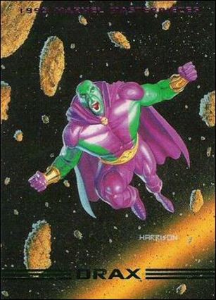 1993 Marvel Masterpieces (Base Set) card 87 Drax