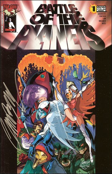 Battle of the Planets (2002) issue 1-M Jay Company Exclusive Signed by Campbell