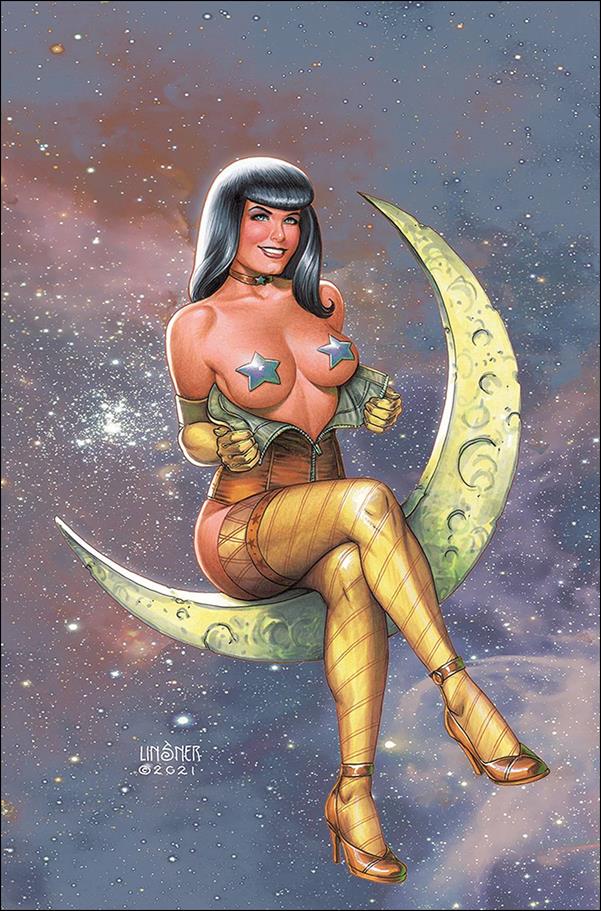 Bettie Page: The Curse of the Banshee issue 4-P Joseph Michael Linsner Virgin Cover