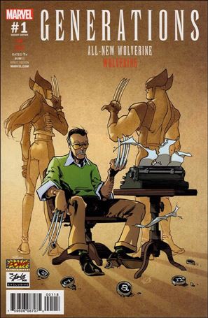 Generations: Wolverine & All-New Wolverine issue 1-H Stan Lee Box Cover