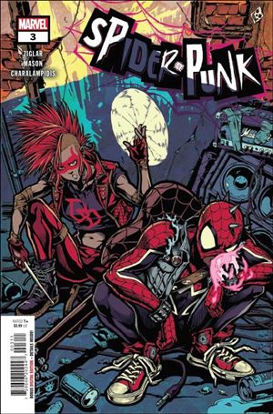 Spider-Punk issue 3 Takashi Okazaki Cover