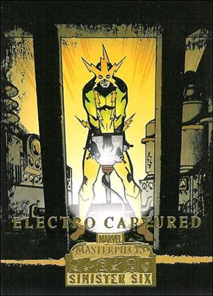 2008 Marvel Masterpieces: Series 3 (Base Set) card 76 Electro Captured