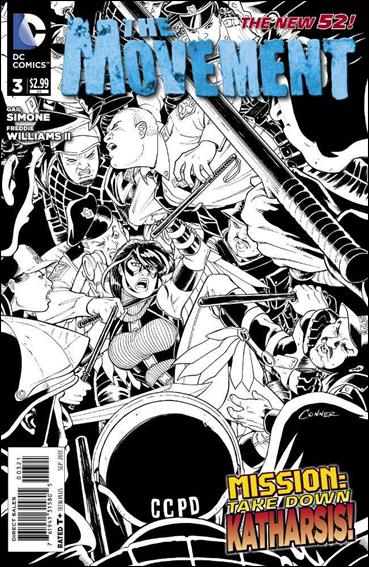 Movement issue 3-B 1:25 Black and White Cover