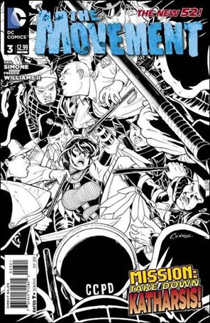 Movement issue 3-B 1:25 Black and White Cover