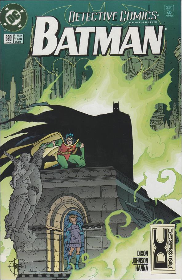 Detective Comics (1937) issue 690-B DC Universe UPC (2nd Printing)