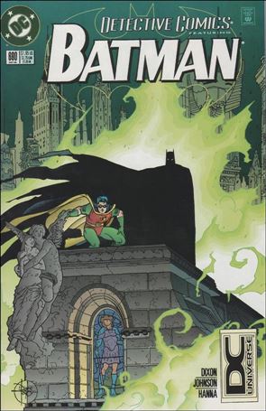 Detective Comics (1937) issue 690-B DC Universe UPC (2nd Printing)