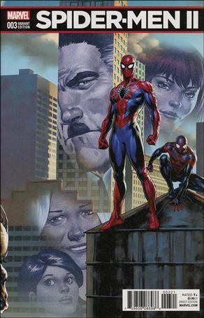 Spider-Men II issue 3-B Jesus Saiz Connecting Cover