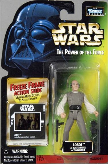 Star Wars: The Power of the Force 2 3 3/4" Basic Action Figures figure 75 Lobot w/ Freeze Frame