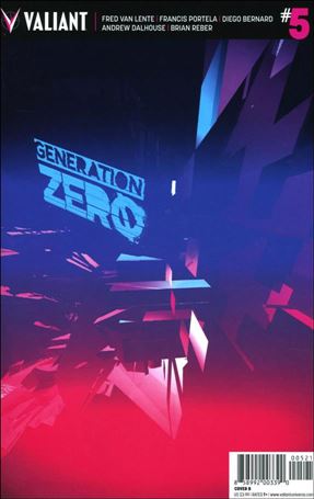 Generation Zero issue 5-B Tom Muller Cover