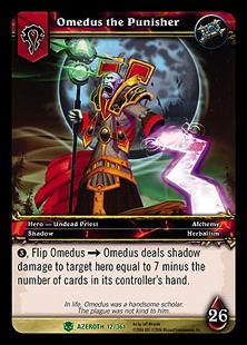 World of Warcraft: Heroes of Azeroth (Base Set) card 12 Omedus the Punisher