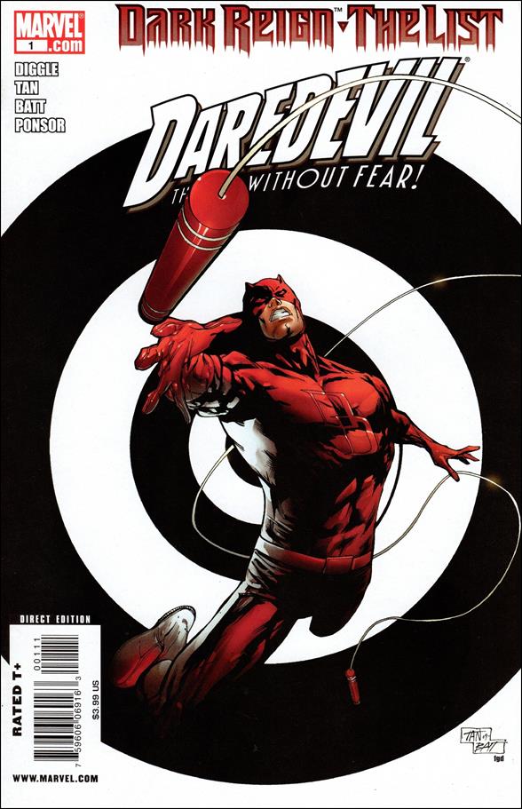 Dark Reign: The List - Daredevil issue 1 Billy Tan Cover