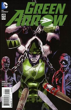 Green Arrow (2011) issue 49 Szymon Kudranski Cover