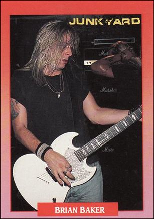 Rock Cards (Base Set) card 109 Brian Baker