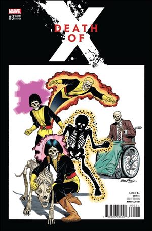 Death of X issue 3-C Bob McLeod Classic Cover