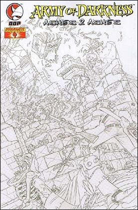 Army of Darkness: Ashes 2 Ashes issue 4-F Nick Bradshaw Sketch Cover