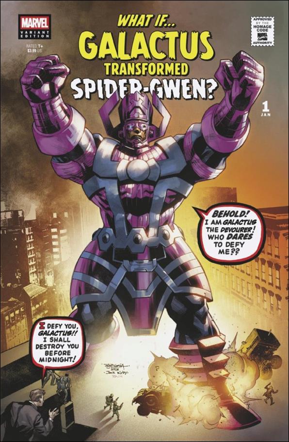 What If...? Galactus Transformed Spider-Gwen? issue 1-D Stephen Segovia Cover