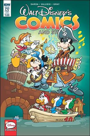 Walt Disney's Comics and Stories (2009) issue 727-B Marco Gervasio Subscription Cover