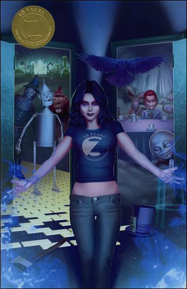 Oz/Wonderland Chronicles: Prelude to Evil issue 1-E Gold Foil Stamped 10th Anniversary Cover 1/150