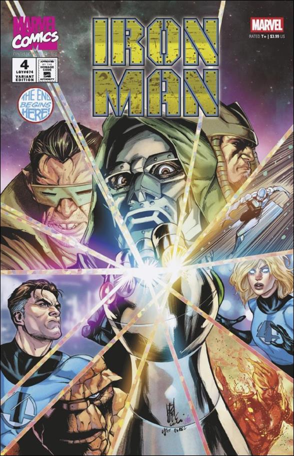 Iron Man (2024) issue 4-C Stefano Caselli Homage Cover