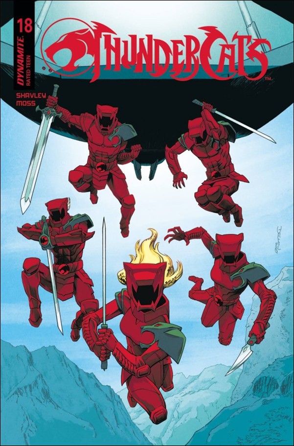 Thundercats (2024) issue 18-B Declan Shalvey Cardstock Cover