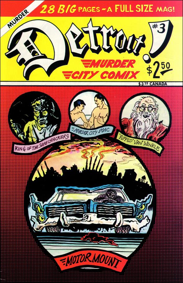 Detroit! Murder City Comix issue 3