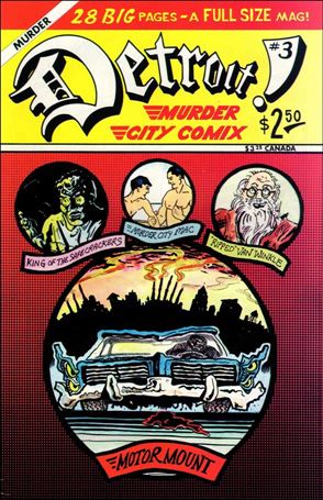 Detroit! Murder City Comix issue 3