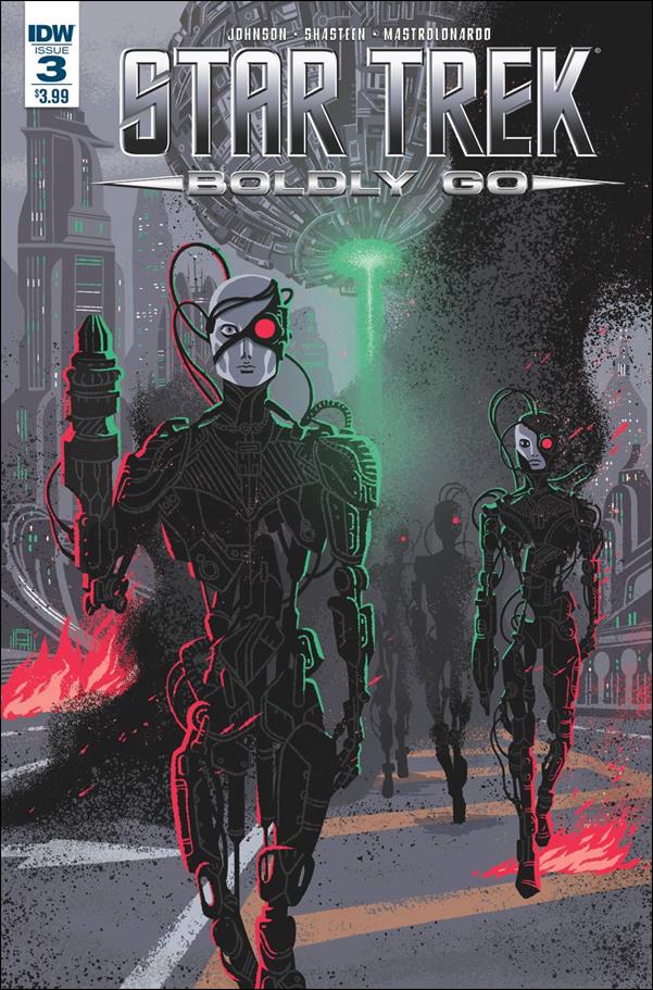 Star Trek: Boldly Go issue 3 George Caltsoudas Cover