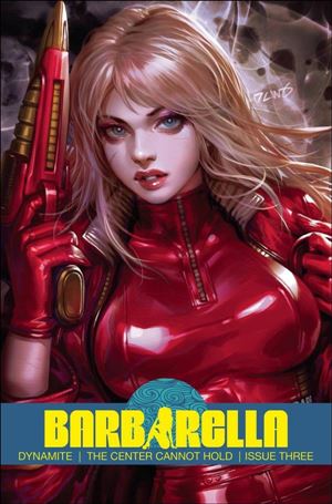 Barbarella: The Center Cannot Hold issue 3 Derrick Chew Cover