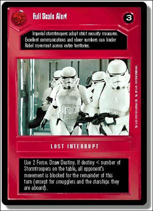 Star Wars: Premiere Limited (Base Set) card 78 Full Scale Alert