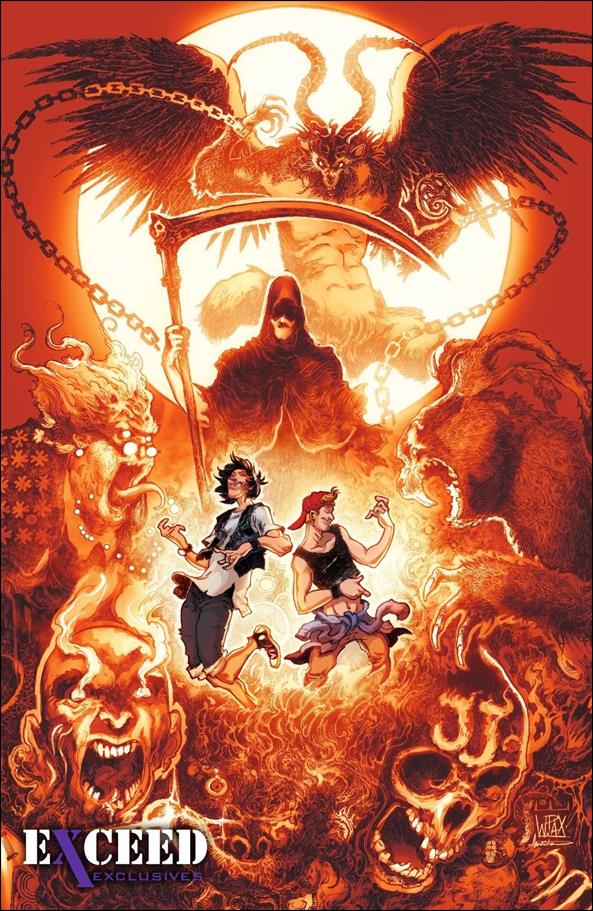 Bill & Ted Go to Hell issue 1-E Walter Pax Exceed Exclusives Cover