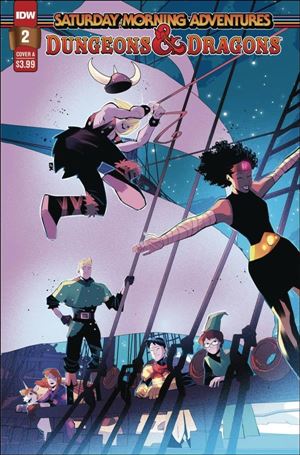 Dungeons & Dragons: Saturday Morning Adventures (2024) issue 2 George Kambadais Cover
